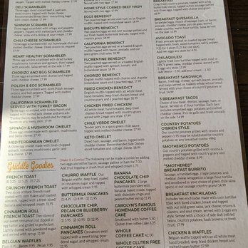 Carolyn's Cafe - Menu - Breakfast & Brunch Near Me - Redlands, California Carolyn's Cafe - Menu - Breakfast & Brunch Near Me - Redlands, California