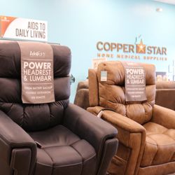 Copper Star Home Medical Supplies - Mesa AZ - Lift Chairs are for anyone who struggles going from a standing to sitting position, but still deserves comfort at home.