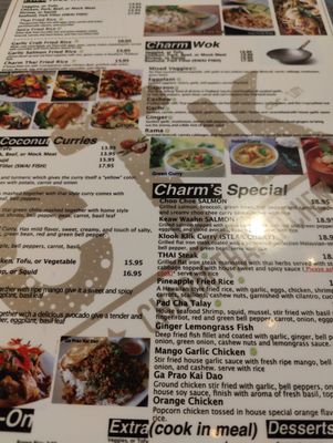 Menu photo 4 Charm Thai Kitchen San Diego, CA