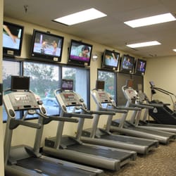 Anytime Fitness - Personal TV's on each treadmill!