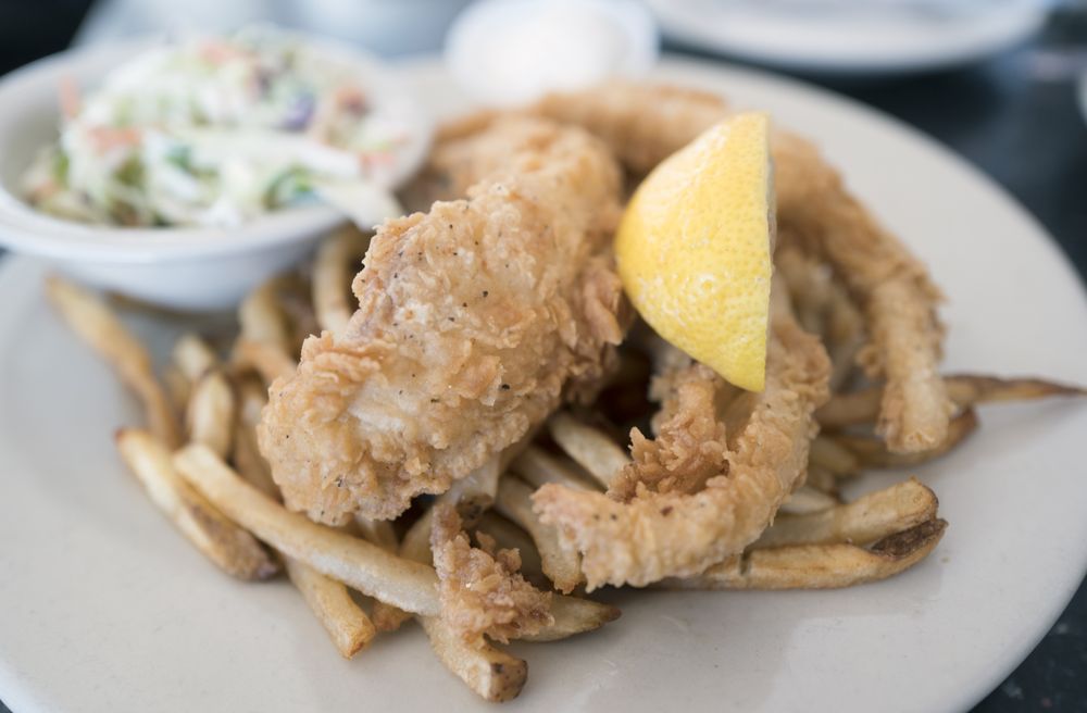 Food from The Monument Café