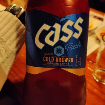 Dan Sung Sa - 1.6L Cold Brew Cass Beer - Korean Near Me - Oakland, California