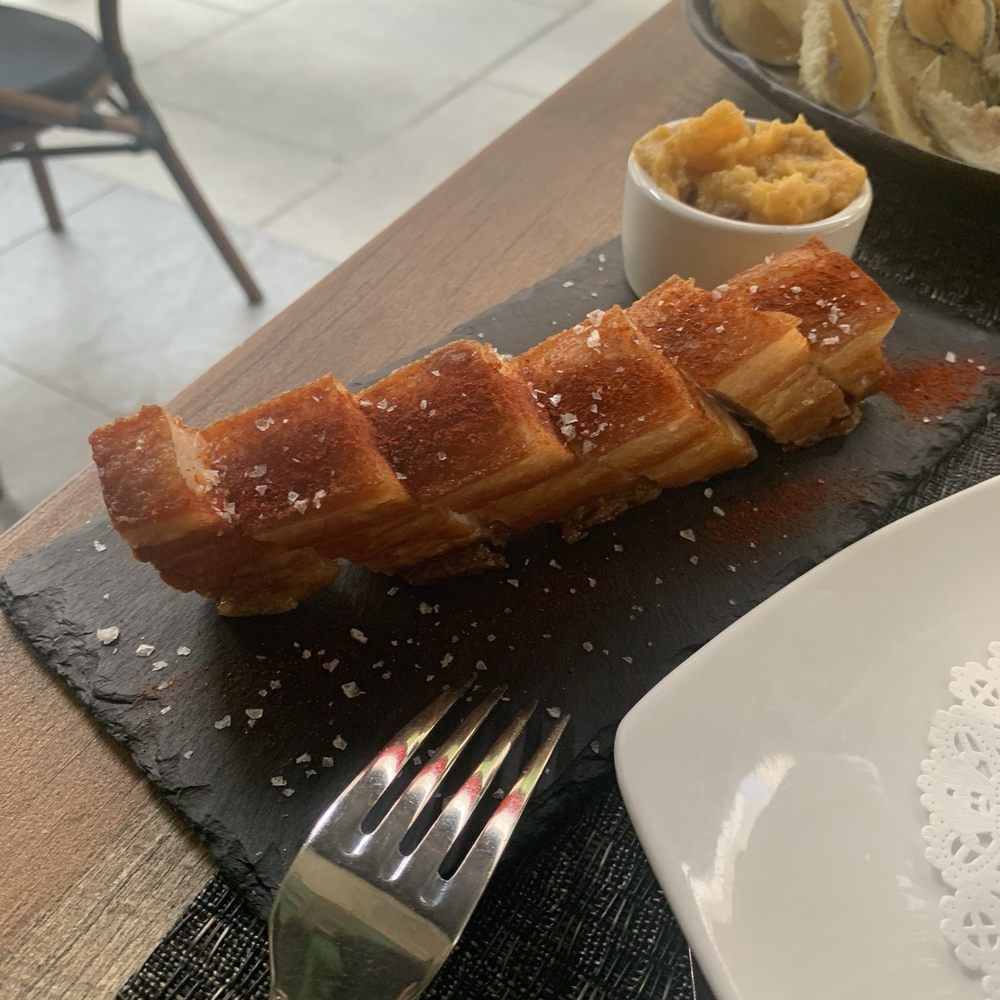 Taberna del Alabardero - Pork belly - Spanish Near Me - Washington, DC, District of Columbia Taberna del Alabardero - Pork belly - Spanish Near Me - Washington, DC, District of Columbia