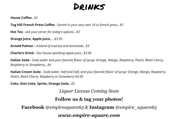 Menu photo 3 Empire Square Watertown, NY