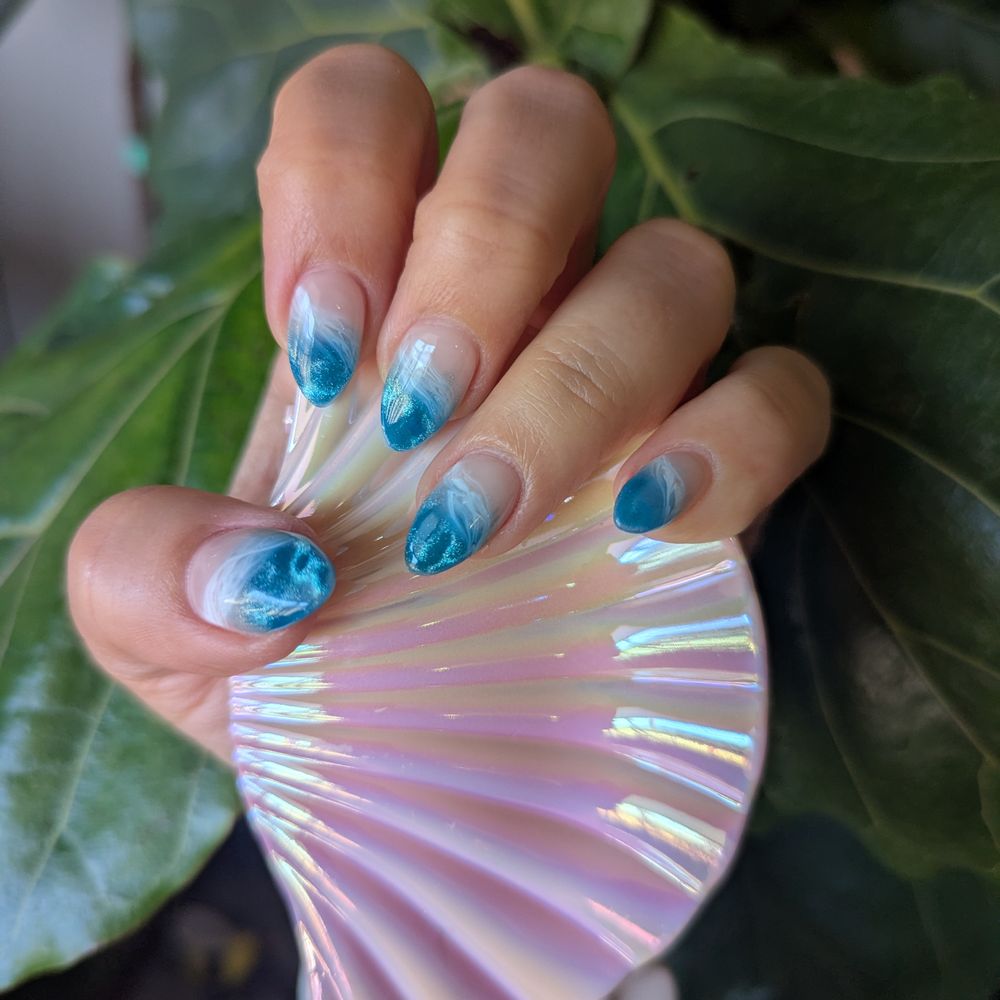 P7 Beaute Day Spa - Next day photo of my beach nails done by Annie - Nail Salons Near Me - Temple City, California P7 Beaute Day Spa - Next day photo of my beach nails done by Annie - Nail Salons Near Me - Temple City, California