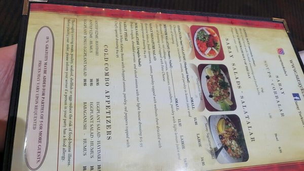 Menu photo 6 Saray Turkish Restaurant West Haven, CT Menu photo 6 Saray Turkish Restaurant West Haven, CT
