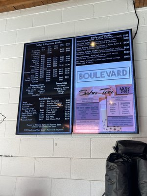 Menu photo 2 Boulevard West Clayton, NC Menu photo 2 Boulevard West Clayton, NC