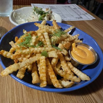 The Toasted Coconut - Spiced fries - New American Near Me - Houston, Texas The Toasted Coconut - Spiced fries - New American Near Me - Houston, Texas