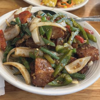 Basil & Co - Hot Basil with crispy pork - Thai Near Me - Diamond Bar, California