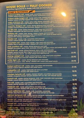 Menu photo 6 Go Fish Sushi Bar Thousand Oaks, CA