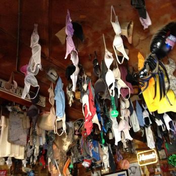 Thompson's Corner Saloon - Bras hanging from the ceiling - Dive Bars Near Me - Suisun City, California Thompson's Corner Saloon - Bras hanging from the ceiling - Dive Bars Near Me - Suisun City, California