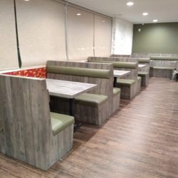 Laminated Wood Booths