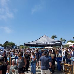 Pleasure Point Street Fair - Beer garden