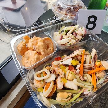 Di Pasquale's Marketplace - Combo pick 3! $19.90 Spicy Shrimp, seafood salad , octopus salad - Grocery Near Me - Baltimore, Maryland Di Pasquale's Marketplace - Combo pick 3! $19.90 Spicy Shrimp, seafood salad , octopus salad - Grocery Near Me - Baltimore, Maryland