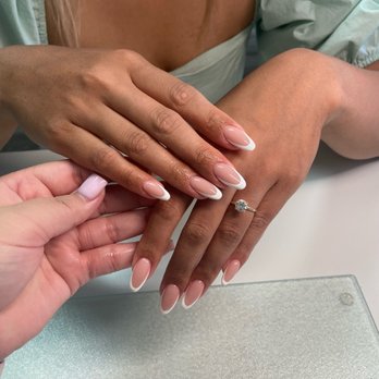 LUSH Nail Lounge - Lati did a classic look for my bridal shower - Nail Technicians Near Me