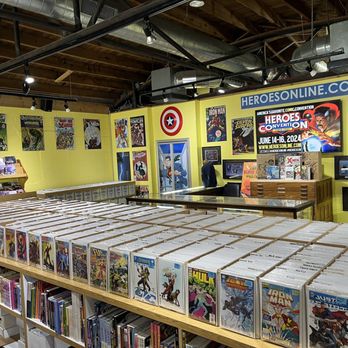 Heroes Aren't Hard To Find - Shelves and shelves, all backed by a huge warehouse - Comic Books Near Me - Charlotte, North Carolina Heroes Aren't Hard To Find - Shelves and shelves, all backed by a huge warehouse - Comic Books Near Me - Charlotte, North Carolina
