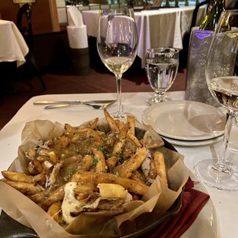 Leunig's Bistro - Duck Confit Poutine, INCREDIBLE!!! - French Near Me - Burlington, Vermont