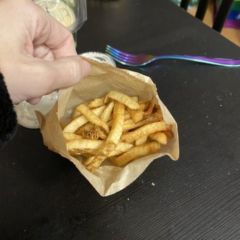 Clover Club - Side of fries with steak frites - Lounges Near Me - Brooklyn, New York