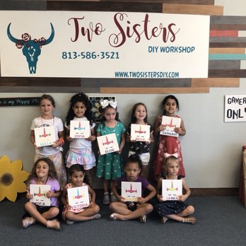 Two Sisters DIY Workshop - One parties are the best - Paint & Sip Near Me - Land O Lakes, Florida Two Sisters DIY Workshop - One parties are the best - Paint & Sip Near Me - Land O Lakes, Florida