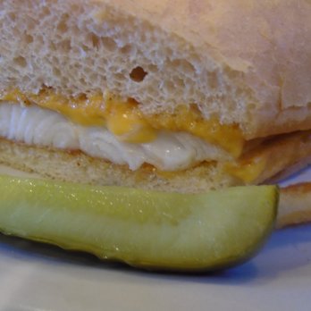 Hoggsbreath - Walleye hoagie, close-up. - American Near Me - St Paul, Minnesota