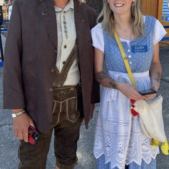 Big Bear Lake Oktoberfest - Staff really dressed the part today! - Festivals Near Me - Big Bear Lake, California Big Bear Lake Oktoberfest - Staff really dressed the part today! - Festivals Near Me - Big Bear Lake, California