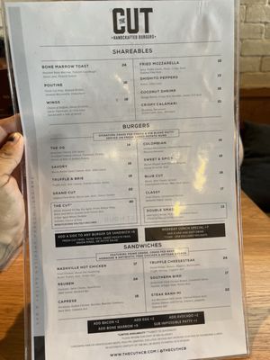 Menu photo 1 The Cut Irvine, CA Menu photo 1 The Cut Irvine, CA