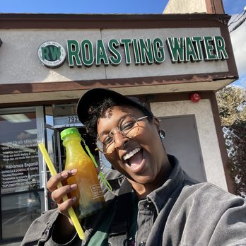 Roasting Water - Mango boba - Coffee & Tea Near Me - Westminster, California