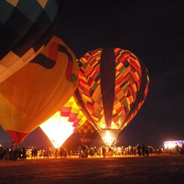 Night Glow at the Arizona Balloon Classic