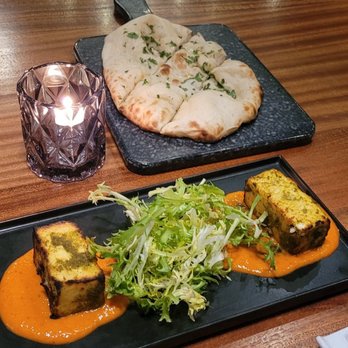 Kismet Modern Indian - Paneer pesto and simply naan - Indian Near Me - Richmond, Virginia Kismet Modern Indian - Paneer pesto and simply naan - Indian Near Me - Richmond, Virginia