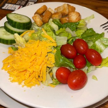 Cracker Barrel Old Country Store - House salad w/ balsamic vinegar on side - Southern Near Me - Bloomington, Indiana Cracker Barrel Old Country Store - House salad w/ balsamic vinegar on side - Southern Near Me - Bloomington, Indiana