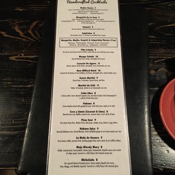 Casual Habana Cafe - Drink menu - Cuban Near Me - Hackensack, New Jersey