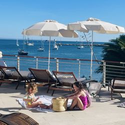 The Albatroz Hotel - Sea view from pool