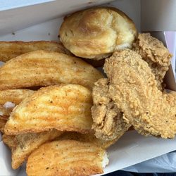 Krispy Krunchy Chicken - 02.14.25 2-pc Chicken and Potato Wedges