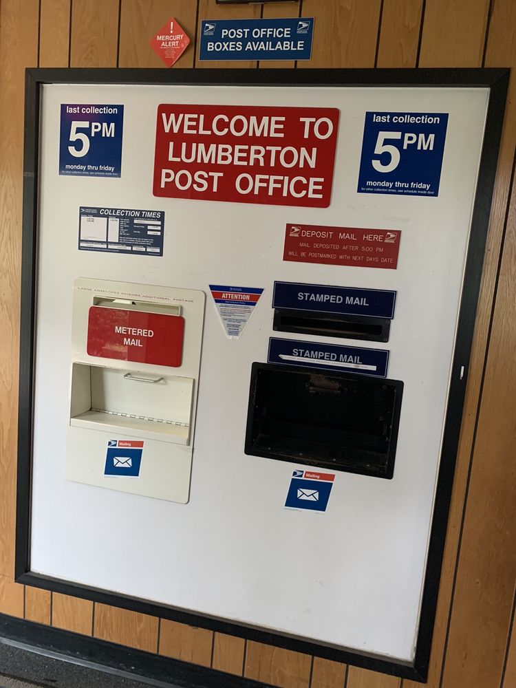 US POST OFFICE Updated August 2024 702 Main St, Lumberton, New