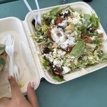 Dinos Gourmet On-The-Go - Best Greek Salad - Food Trucks Near Me - Kahului, Hawaii Dinos Gourmet On-The-Go - Best Greek Salad - Food Trucks Near Me - Kahului, Hawaii