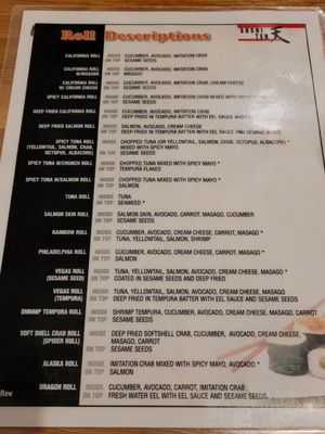Menu photo 1 Sushi-Ten Tucson, AZ Menu photo 1 Sushi-Ten Tucson, AZ
