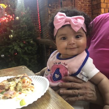 Scores Pizza & Wings - Baby B thinks this might be a good time to give up the bottle for a shot at solid food. - Sports Bars Near Me - Belton, Texas