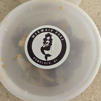 Mermaid Poke - Poke packaging - Poke Near Me - Honolulu, Hawaii