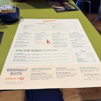 Snooze, an A.M. Eatery - The Menu - Breakfast & Brunch Near Me - Austin, Texas