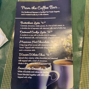 Le Peep - Legacy - Impressive coffee bar menu and this is only half! - Breakfast & Brunch Near Me - Omaha, Nebraska