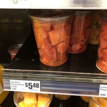 H-E-B - 20 oz. Watermelon for $5.48  This is crazy to me. - Grocery Near Me - Cypress, Texas