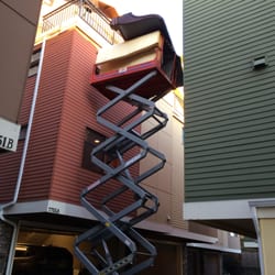 Ahern Rental - Lifting my King sized headboard about 30-ft. in the air!