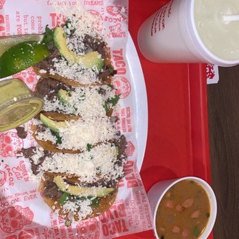 Taco Blvd - Bistec Asada Taquito, Frijoles Charros, agua Fresca limonada - Mexican Near Me - San Antonio, Texas Taco Blvd - Bistec Asada Taquito, Frijoles Charros, agua Fresca limonada - Mexican Near Me - San Antonio, Texas
