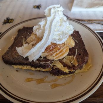 Honeybees - Banana bread French toast - Coffee & Tea Near Me - San Diego, California Honeybees - Banana bread French toast - Coffee & Tea Near Me - San Diego, California