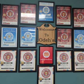 Odeh’s Mediterranean Kitchen - Look at all the awards! - Mediterranean Near Me - High Point, North Carolina