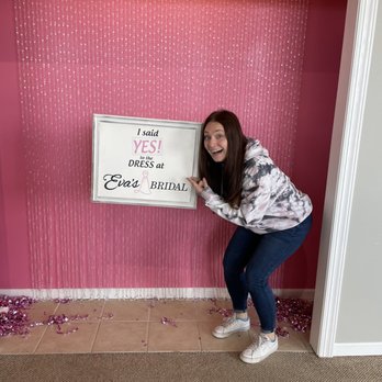 Eva's Bridal Center - I said YES!!! - Bridal Near Me - Oak Creek, Wisconsin