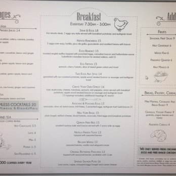 Orange Blossom - Breakfast menu - Breakfast & Brunch Near Me - Miami Beach, Florida