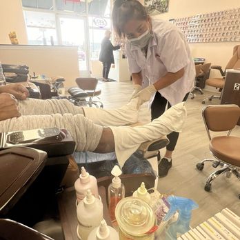 PT Nails & Spa - Still being pampered - Nail Salons Near Me - Pickerington, Ohio
