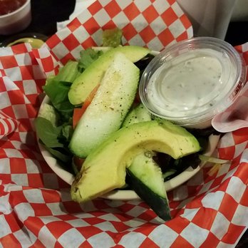Little Matt's - Huge side salad - Burgers Near Me - Houston, Texas