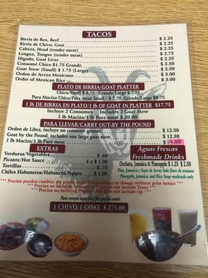 Menu photo 8 Birrieria Reyes de Ocotlan Chicago, IL Menu photo 8 Birrieria Reyes de Ocotlan Chicago, IL
